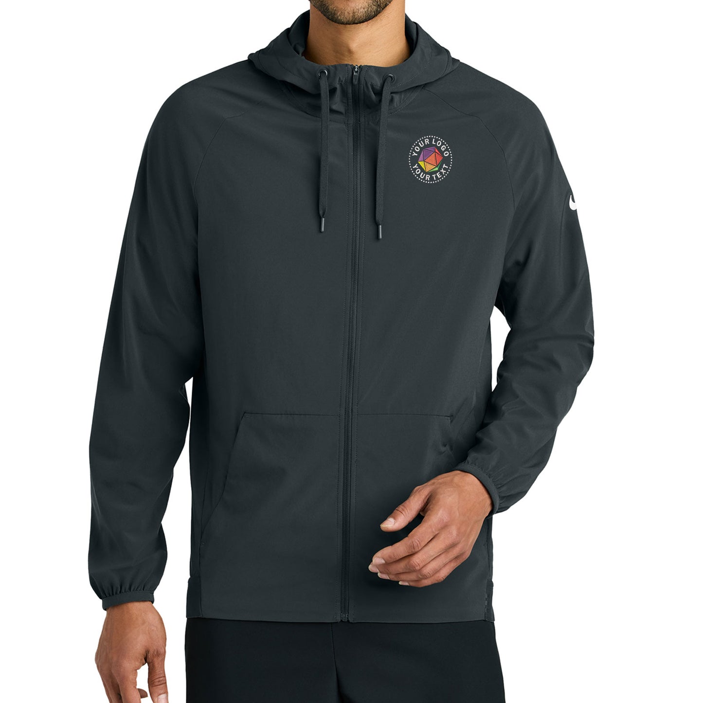 Nike Custom Embroidered Pro Hooded Jacket - NKFQ4761