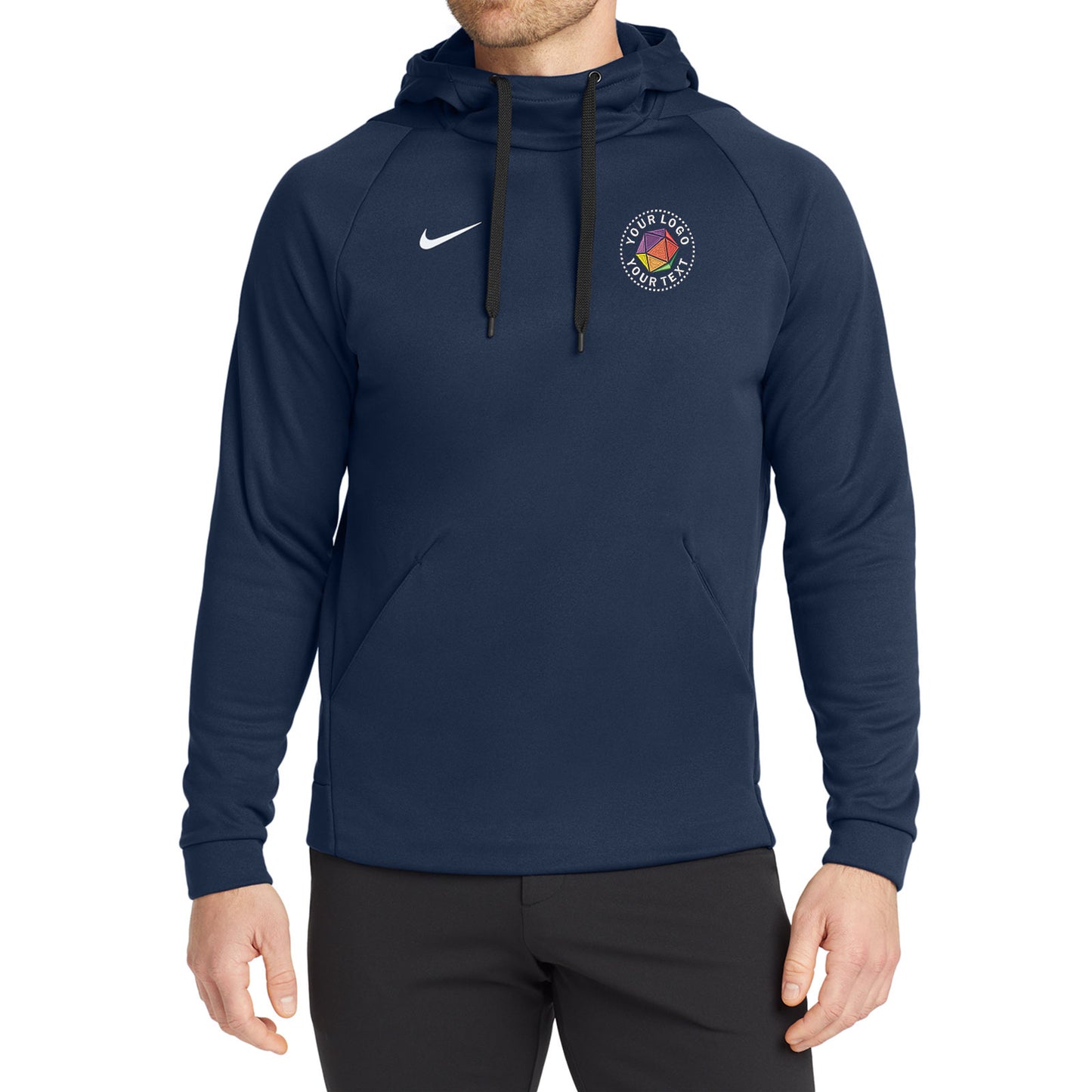 Nike Therma-FIT Custom Embroidered Pullover Fleece Hoodie - CN9473