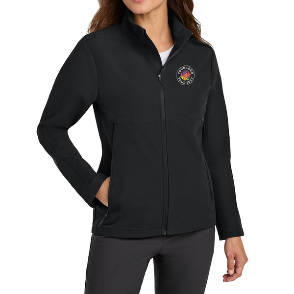 Nike Custom Embroidered Women’s Full-Zip Soft Shell Jacket - NKHM7937