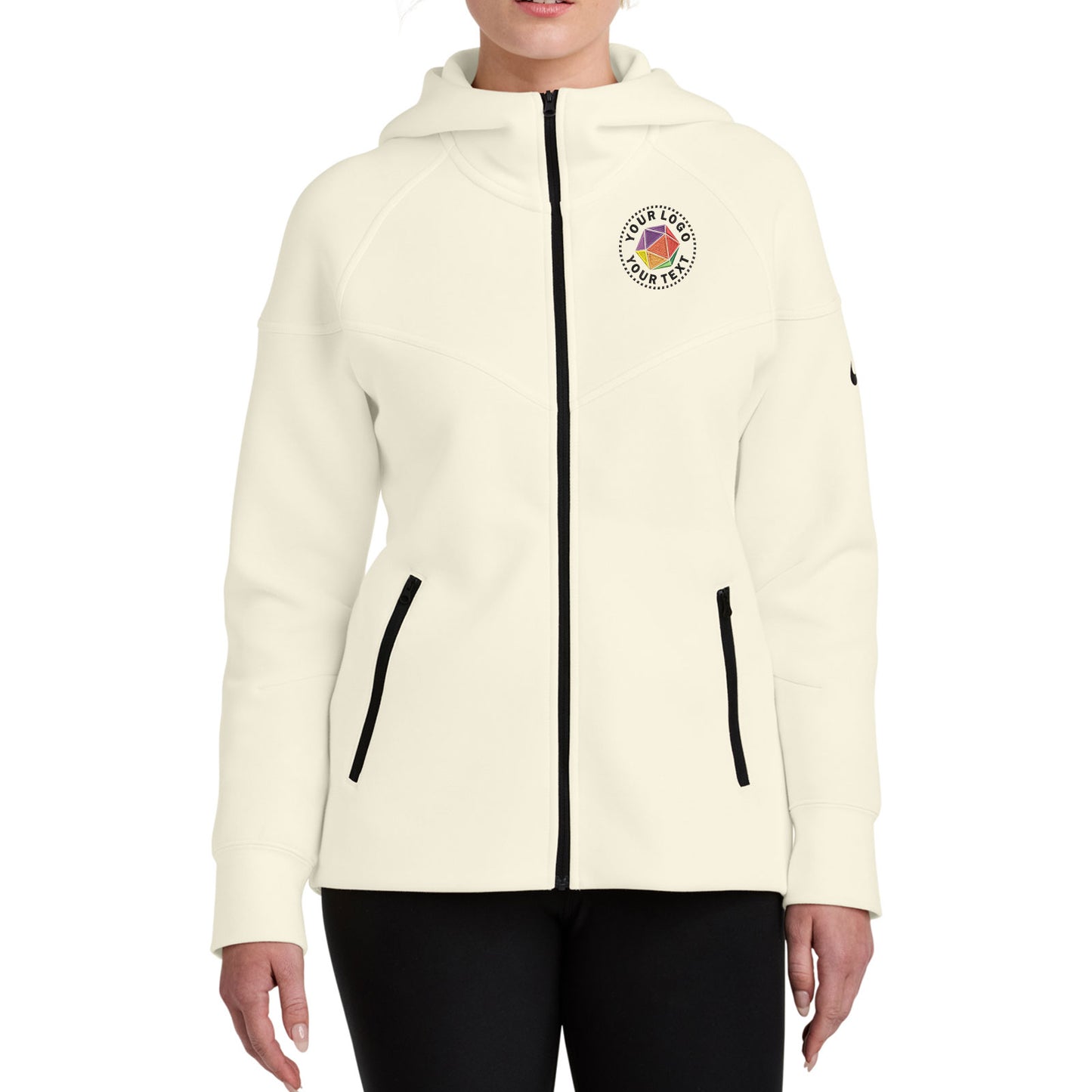 Nike Custom Embroidered Women’s Tech Fleece Full-Zip Hoodie - NKFQ4798