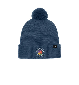 The North Face® Custom Embroidered Pom Beanie - NF0A7RGI