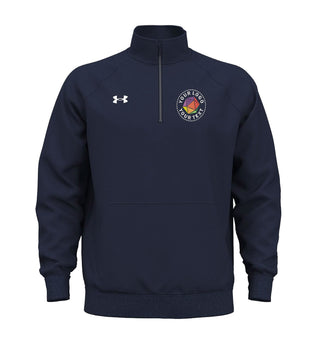 Under Armour Custom Embroidered Men's Rival Fleece Quarter-Zip Pullover - 1386016