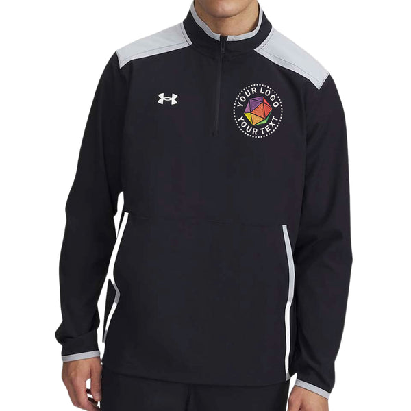 Under Armour Custom Embroidered Men's Motivate 3.0 Quarter-Zip Pullover - 1389611