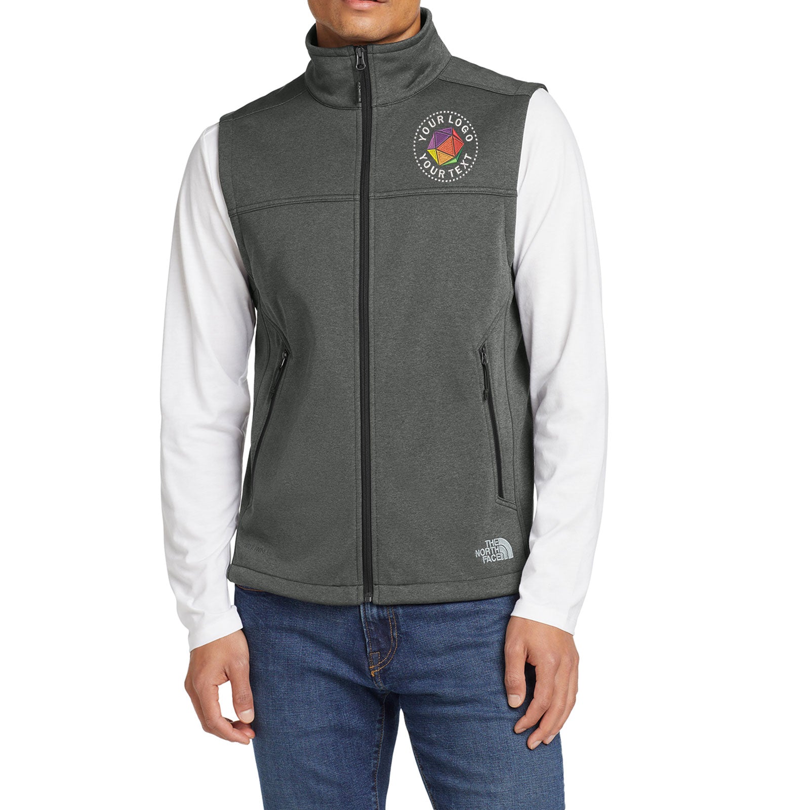 The North Face® Custom Embroidered Ridgewall Soft Shell Vest - NF0A3LGZ