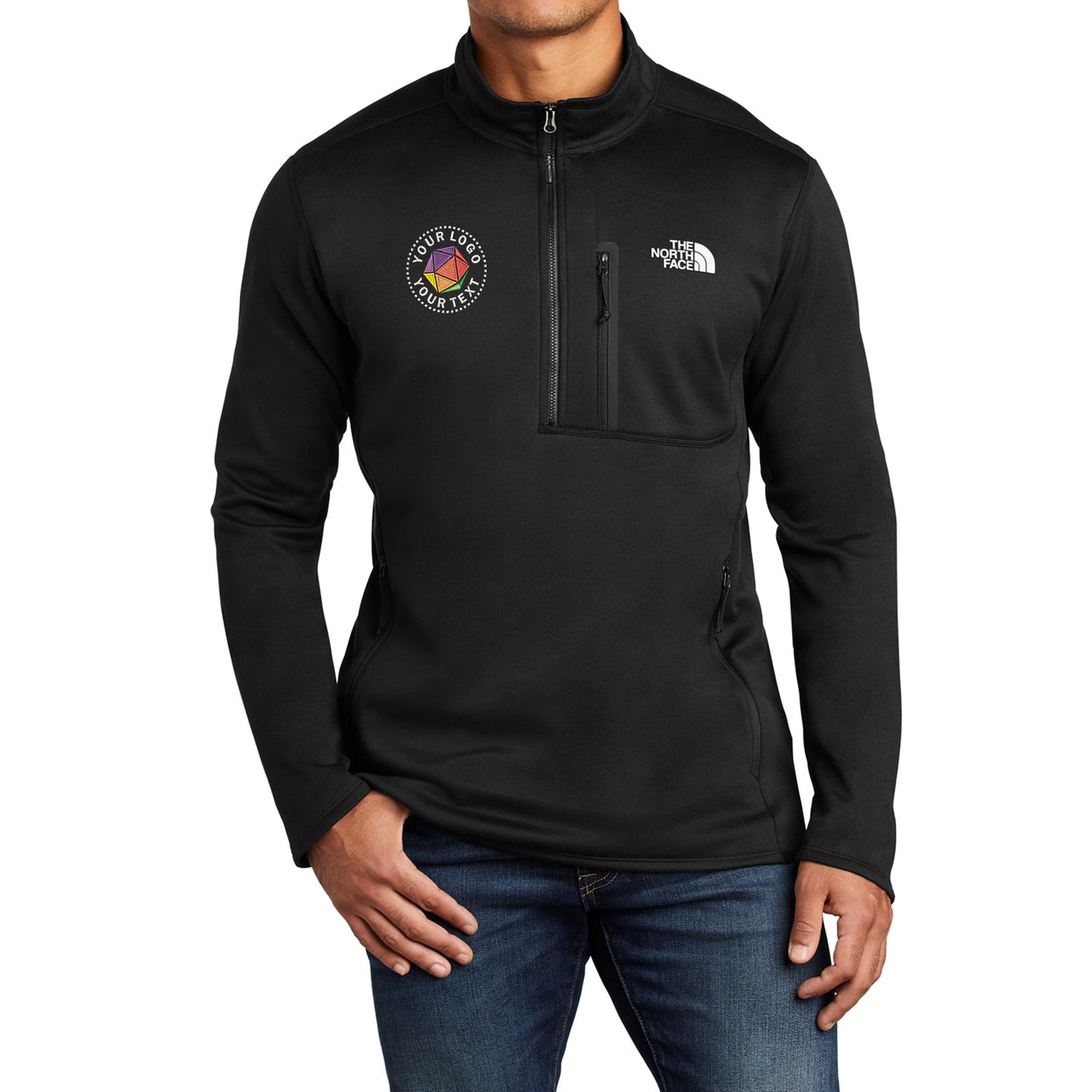The North Face® Skyline Custom Embroidered 1/2-Zip Fleece - NF0A7V63