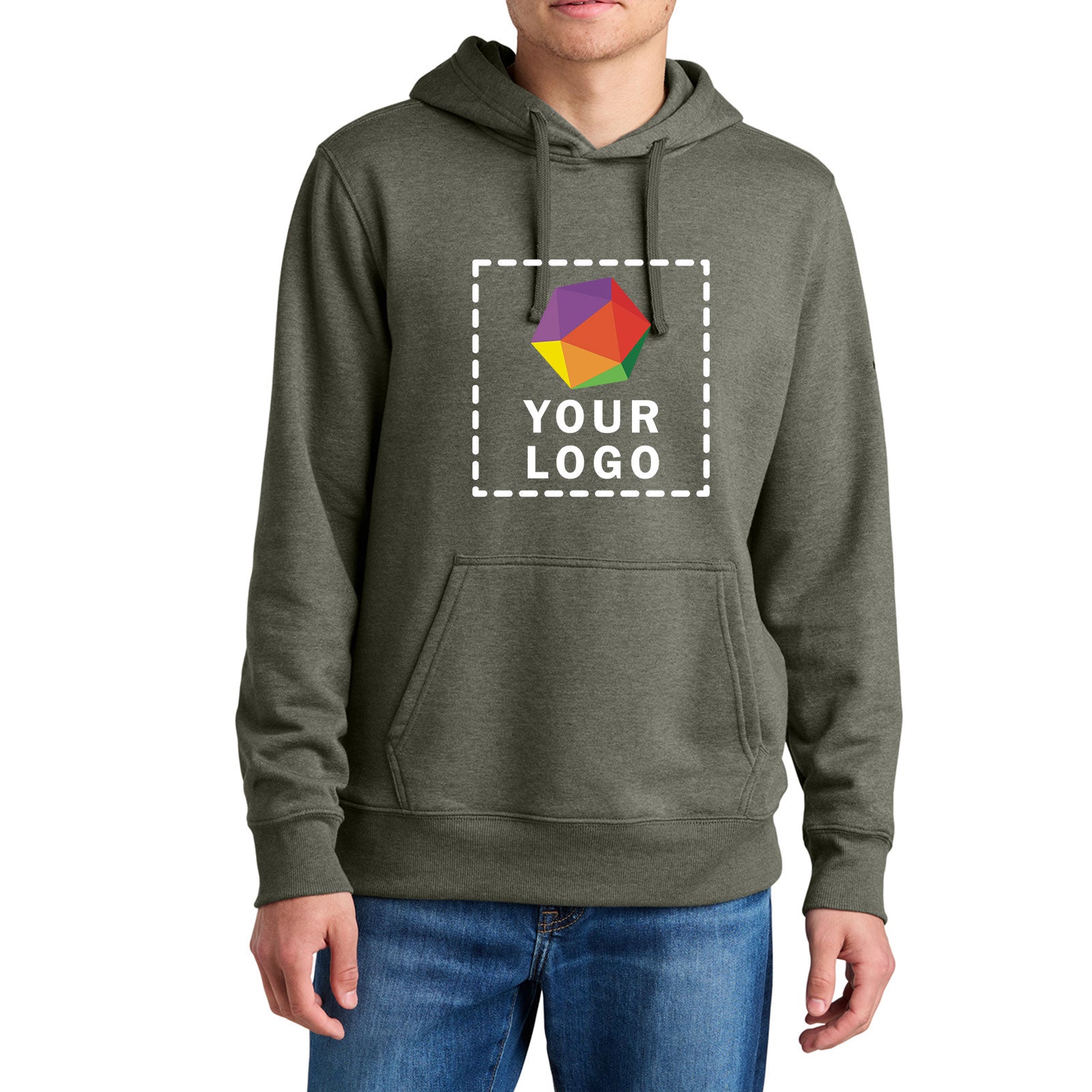 The North Face® Sleeve Logo Pullover Custom Printed Hoodie - NF0A8AU0