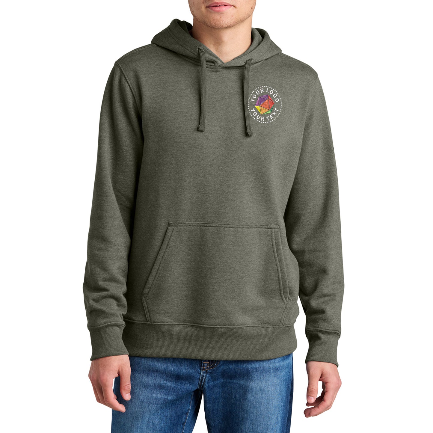 The North Face® Sleeve Logo Pullover Custom Embroidered Hoodie - NF0A8AU0