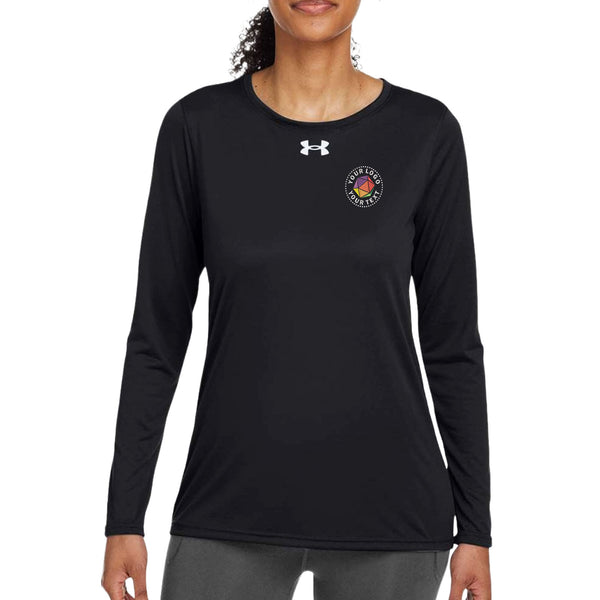 Under Armour Custom Embroidered Women's Team Tech™ Long Sleeve T-Shirt - 1376852