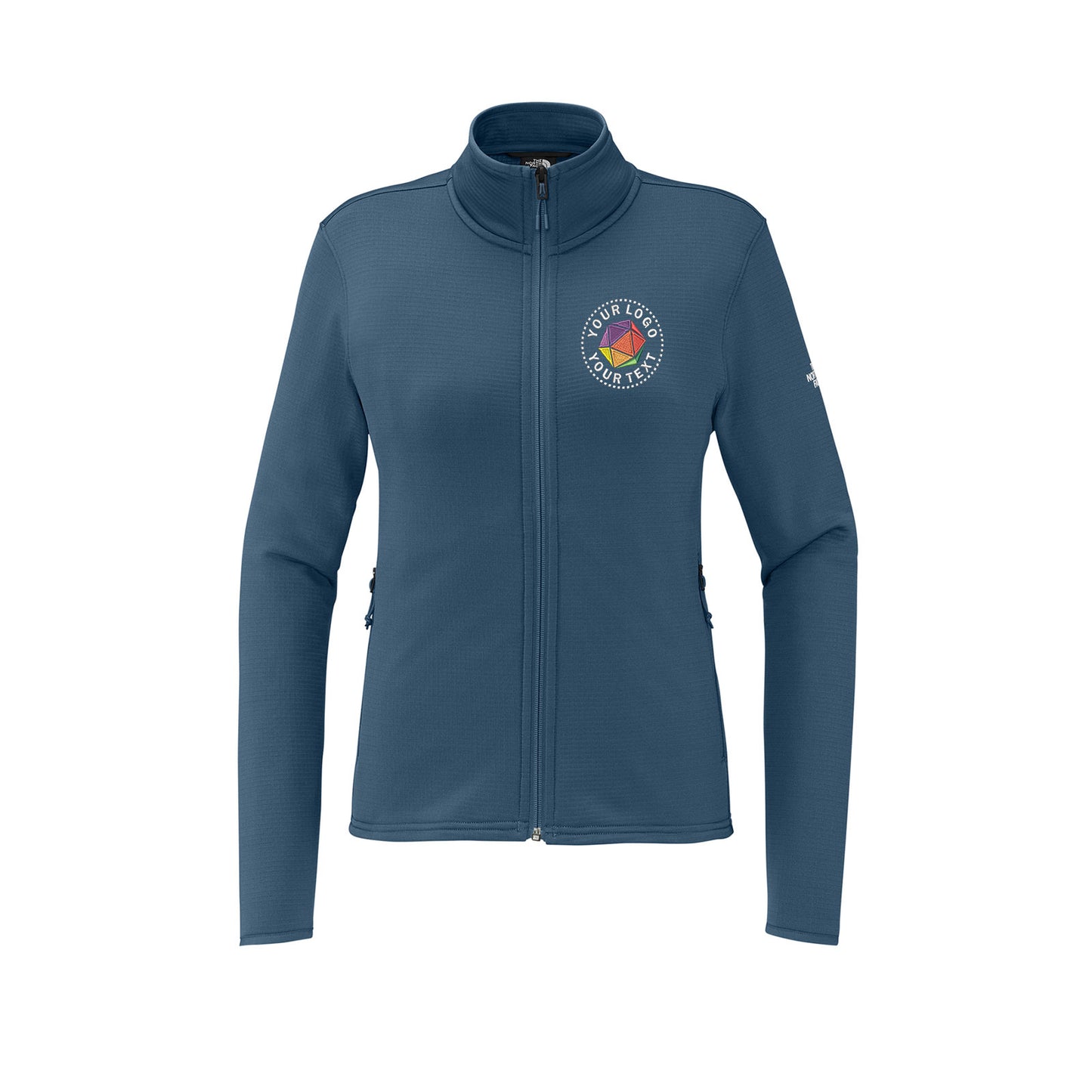The North Face® Custom Embroidered Women’s Aim Full-Zip Fleece Jacket - NF0A8FQJ