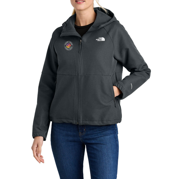The North Face® Custom Embroidered Women's Barr Lake Hooded Soft Shell Jacket - NF0A8BUE