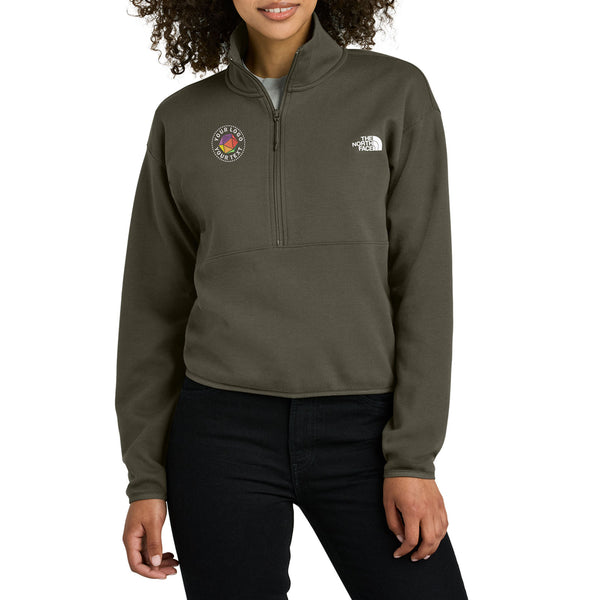 The North Face® Custom Embroidered Women’s Double-Knit 1/2-Zip Fleece - NF0A8C5H