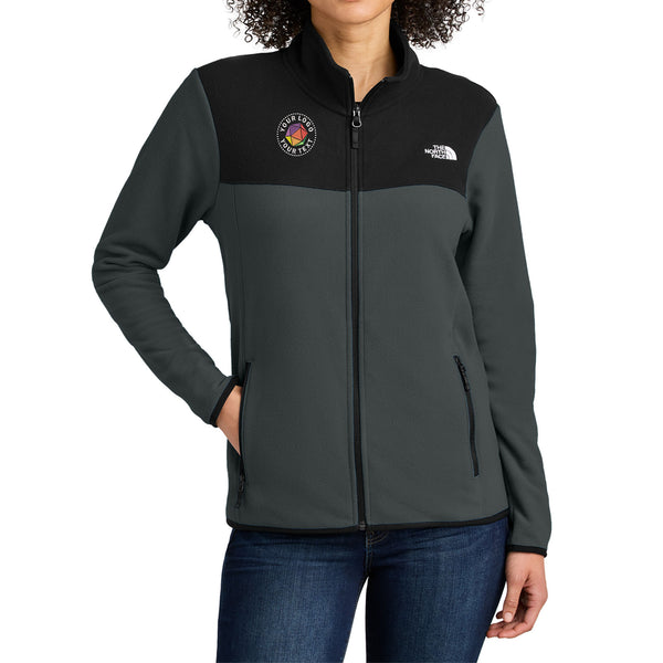 The North Face® Custom Embroidered Women's Glacier Full-Zip Fleece Jacket - NF0A7V4K