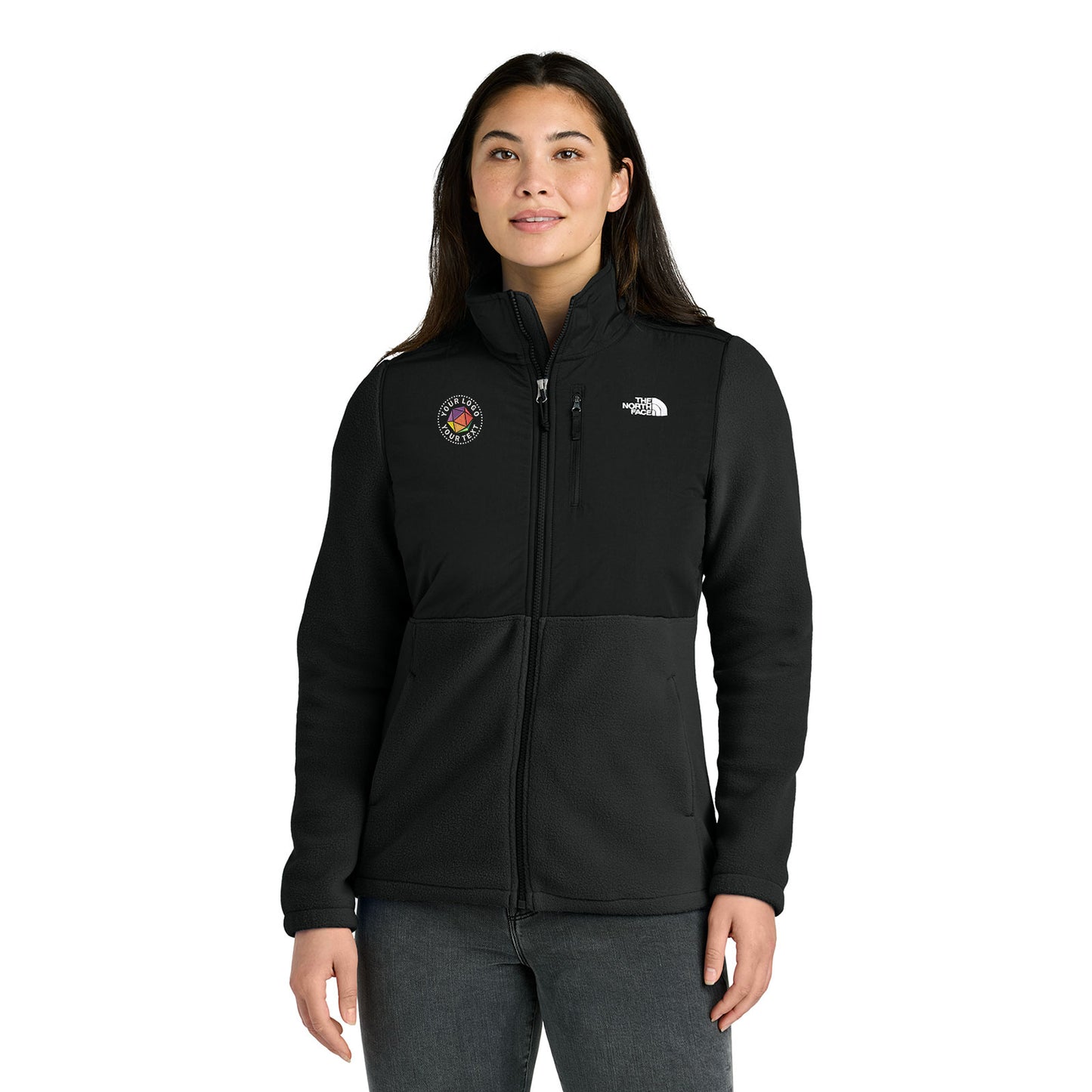 The North Face® Custom Embroidered Women’s Highest Peak Full-Zip Fleece Jacket - NF0A8BUR