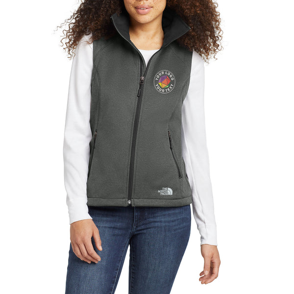 The North Face® Custom Embroidered Women's Ridgewall Soft Shell Vest - NF0A3LH1
