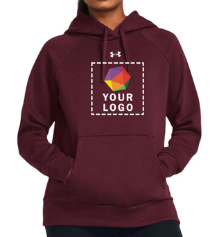 Under Armour Custom Printed Women's Rival Fleece Hooded Sweatshirt - 1379500