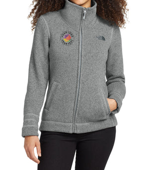 The North Face® Custom Embroidered Women's Sweater Fleece Jacket - NF0A3LH8