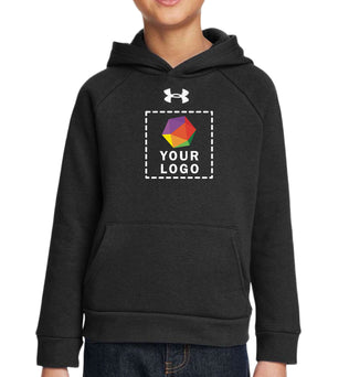 Under Armour Custom Printed Youth Rival Fleece Hooded Sweatshirt - 1379792