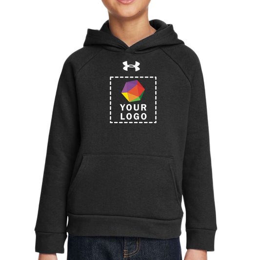 Under Armour Custom Printed Youth Rival Fleece Hooded Sweatshirt - 1379792