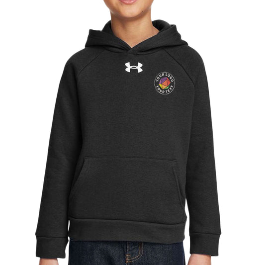Under Armour Custom Embroidered Youth Rival Fleece Hooded Sweatshirt - 1379792