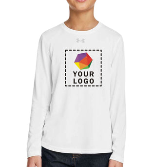 Under Armour Custom Printed Youth Tech™ Team Long Sleeve T-Shirt - 1377488