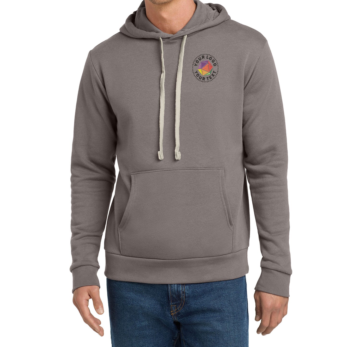 Next Level Apparel® Custom Embroidered Adult Santa Barbara Pullover Hoodie - NL9303