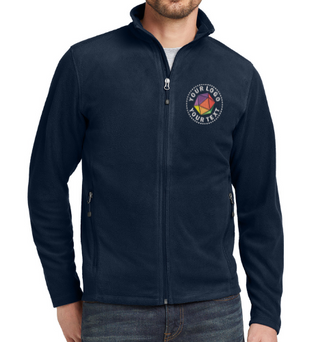Eddie Bauer® Custom Embroidered Full-Zip Microfleece Jacket - EB224