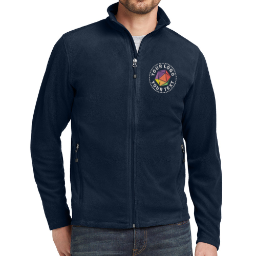 Eddie Bauer® Custom Embroidered Full-Zip Microfleece Jacket - EB224