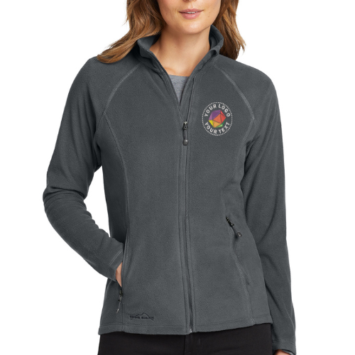 Eddie Bauer® Custom Embroidered Women's Full-Zip Microfleece Jacket - EB225