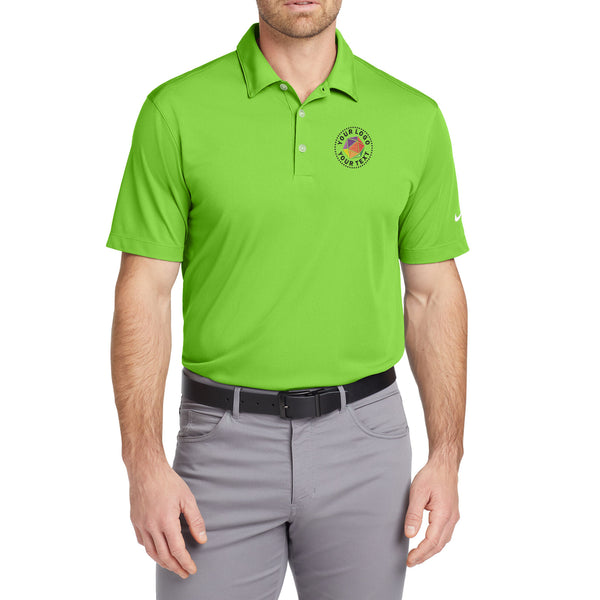 Nike Dri-FIT Vertical Mesh Custom Embroidered Polo - 637167