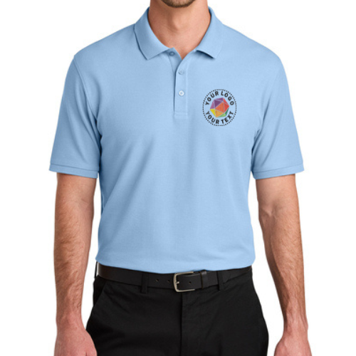 Port Authority® Tall Wearever Signature Custom Embroidered Pique Polo - TLK200