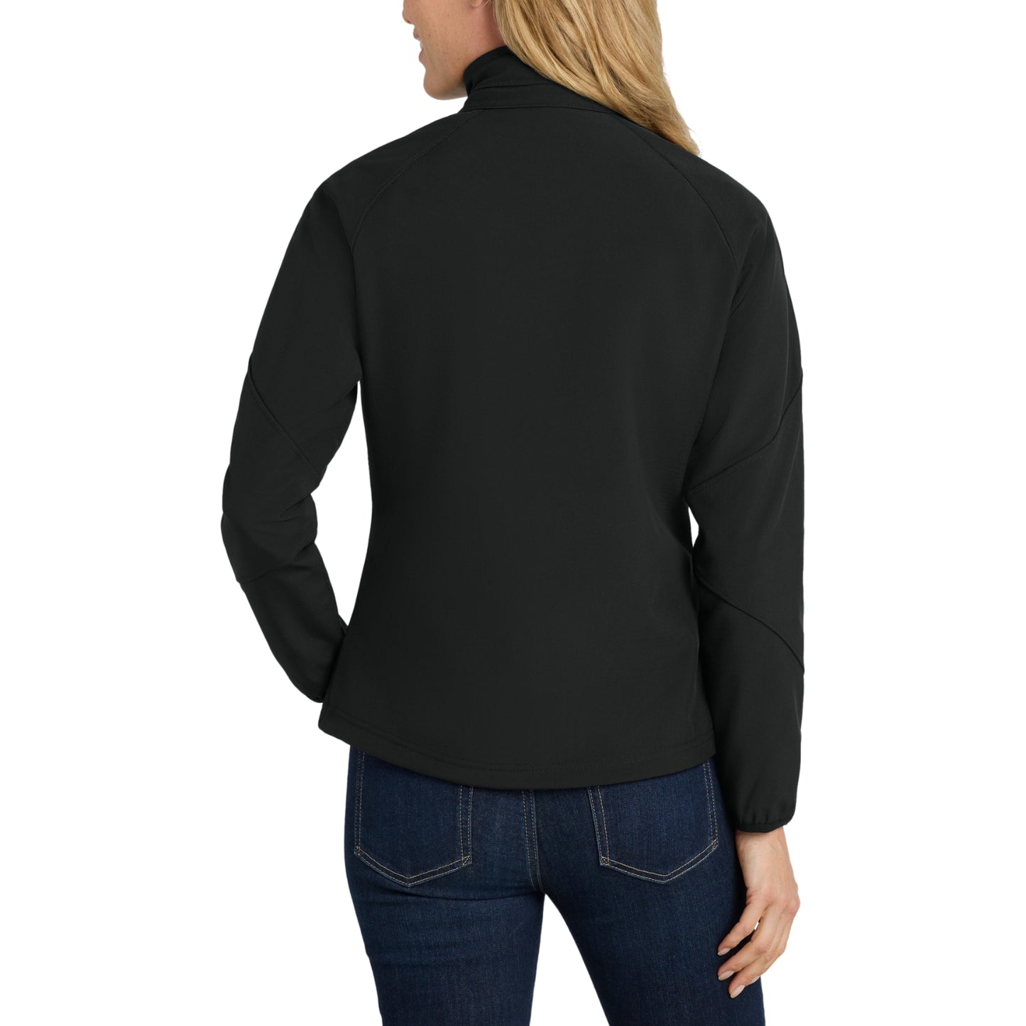 Port Authority® Custom Embroidered Women's Textured Soft Shell Jacket - L705