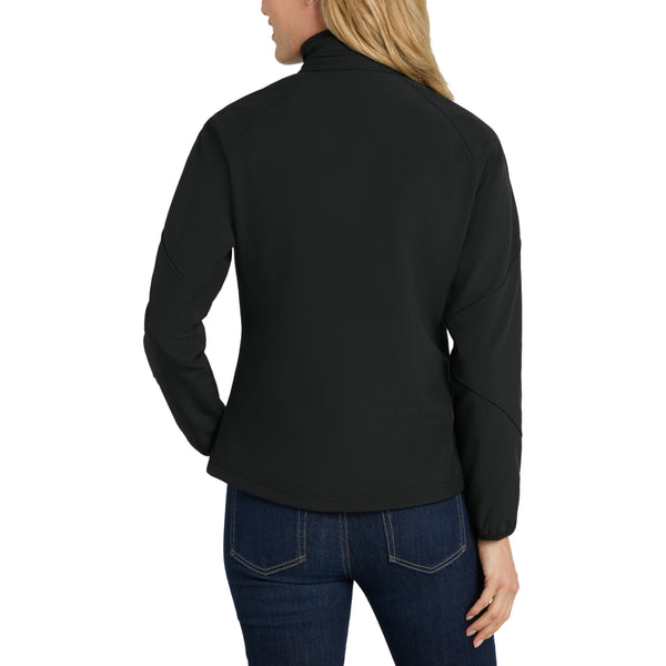 Port Authority® Custom Embroidered Women's Textured Soft Shell Jacket - L705