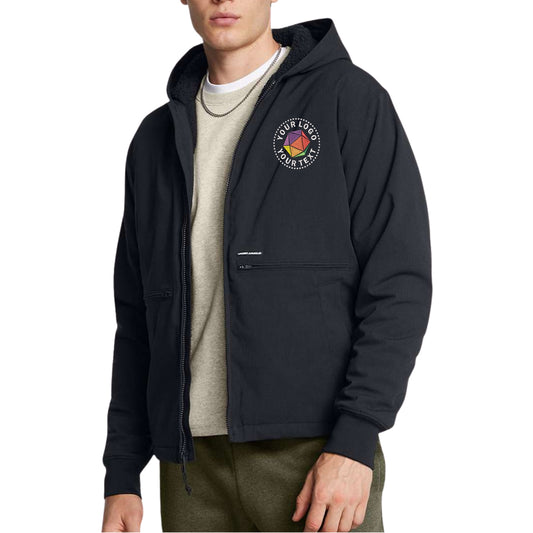 Under Armour Custom Embroidered Men's Icon Fleece Jacket - 1387568