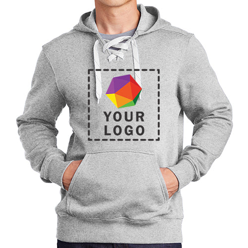 Sport-Tek® Custom Printed Lace Up Pullover Hooded Sweatshirt - ST271