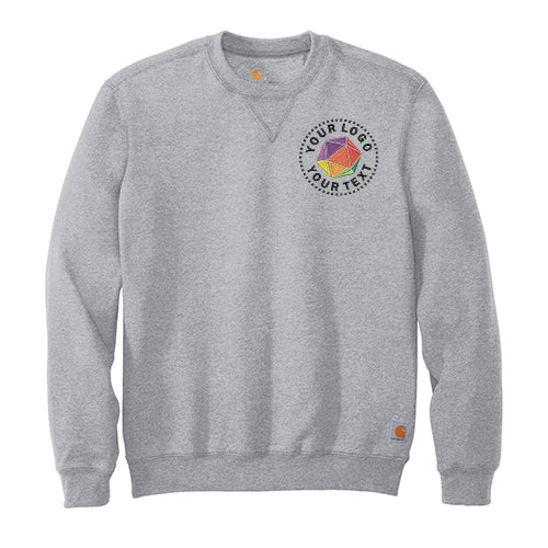 Carhartt® Custom Embroidered Midweight Crewneck Sweatshirt- CTK124
