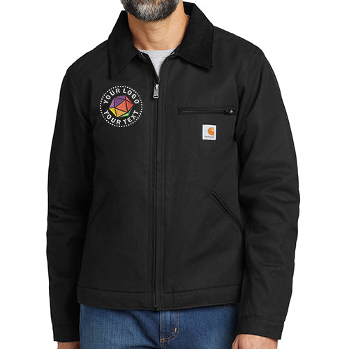 Carhartt® Custom Embroidered Duck Detroit Jacket - CT103828