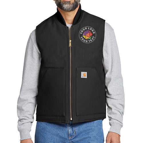 Carhartt® Custom Embroidered Duck Vest - CT106676