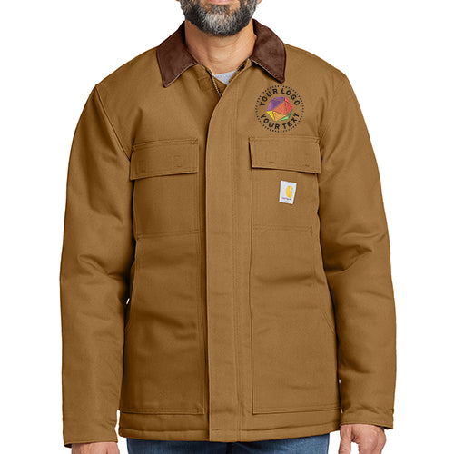 Carhartt® Custom Embroidered Duck Traditional Coat - CT106674
