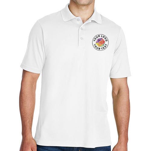 CORE365 Men's Origin Performance Custom Embroidered Piqué Polo - 88181