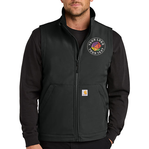Carhartt® Rain Defender® Custom Embroidered Soft Shell Vest - CT106439
