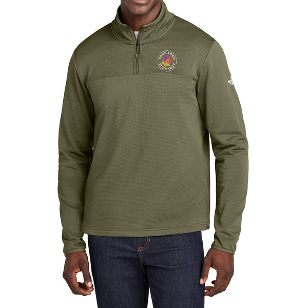 The North Face® Custom Embroidered Aim 1/4-Zip Fleece - NF0A8ENJ