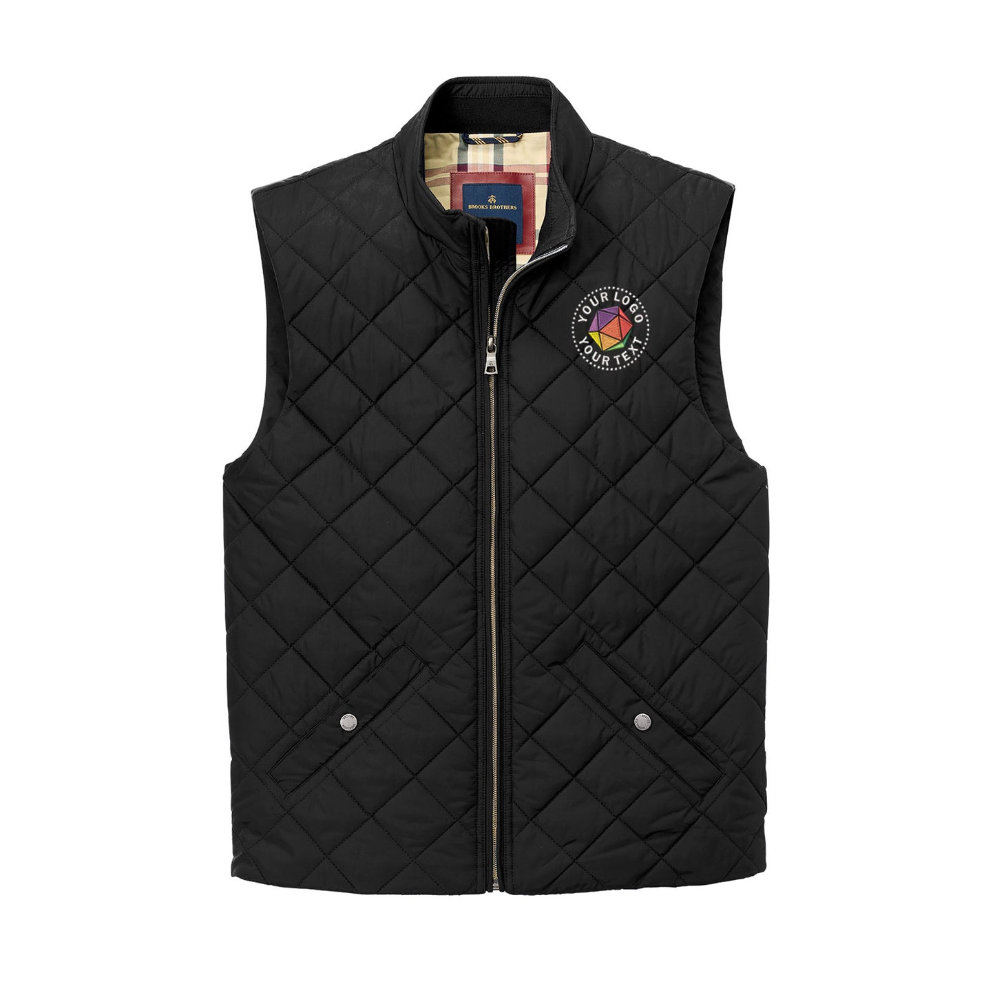 Brooks Brothers® Custom Embroidered Quilted Vest - BB18602