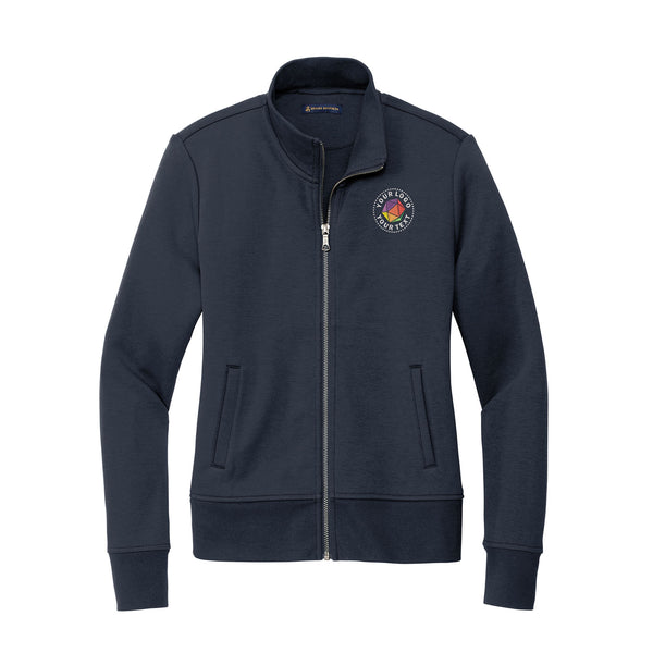 Brooks Brothers® Custom Embroidered Women’s Double-Knit Full-Zip - BB18211