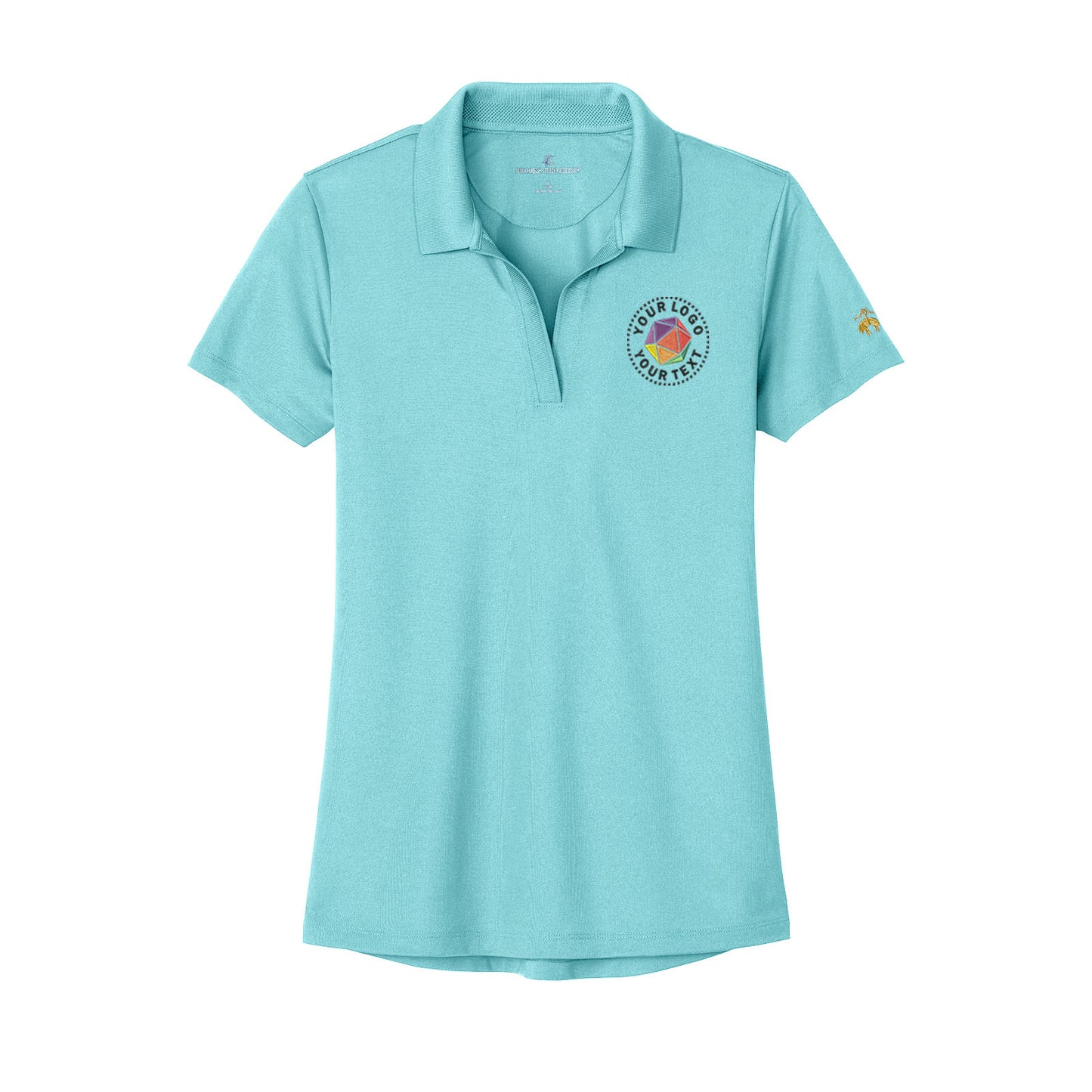 Brooks Brothers® Custom Embroidered Women’s Mesh Pique Performance Polo - BB18221