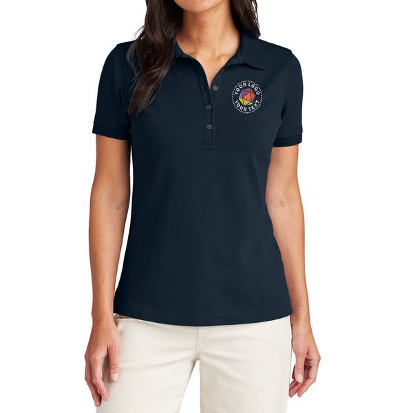 Brooks Brothers® Custom Embroidered Women’s Pima Cotton Pique Polo - BB18201