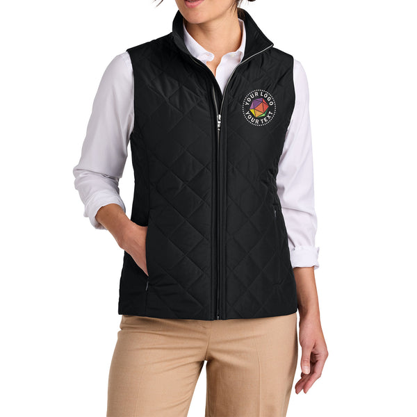 Brooks Brothers® Custom Embroidered Women’s Quilted Vest - BB18603