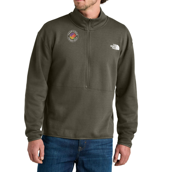 The North Face® Custom Embroidered Double-Knit 1/2-Zip Fleece - NF0A8C5G