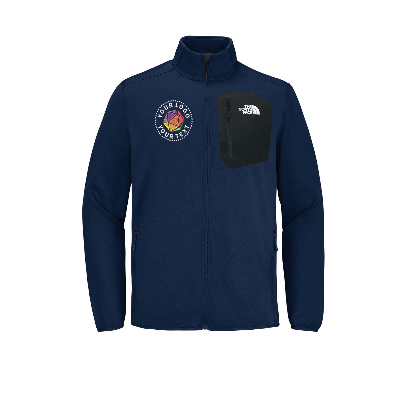 The North Face® Custom Embroidered Dove Creek Full-Zip Fleece Jacket - NF0A8FQN