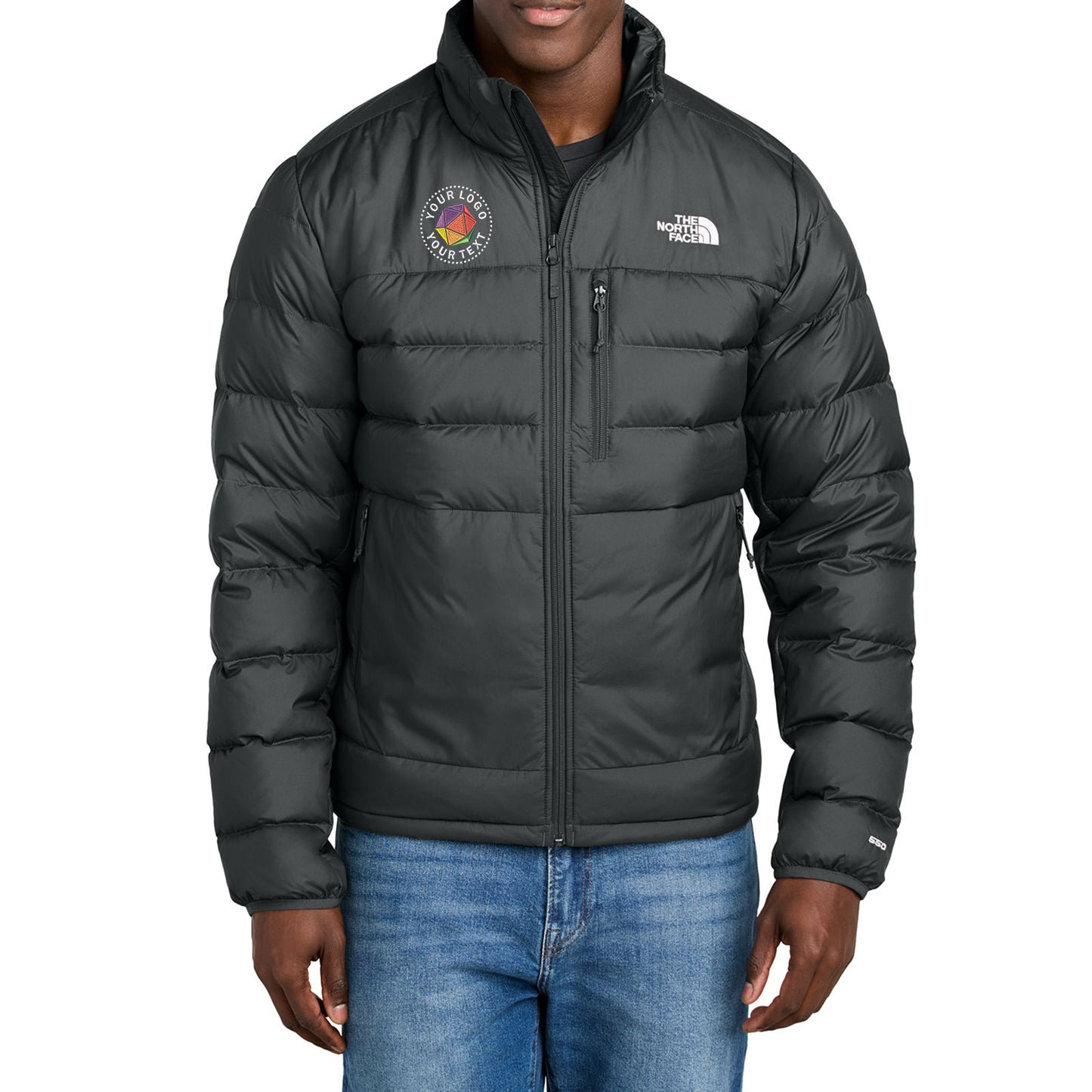 The North Face® Custom Embroidered Down Hybrid Jacket - NF0A7V4F