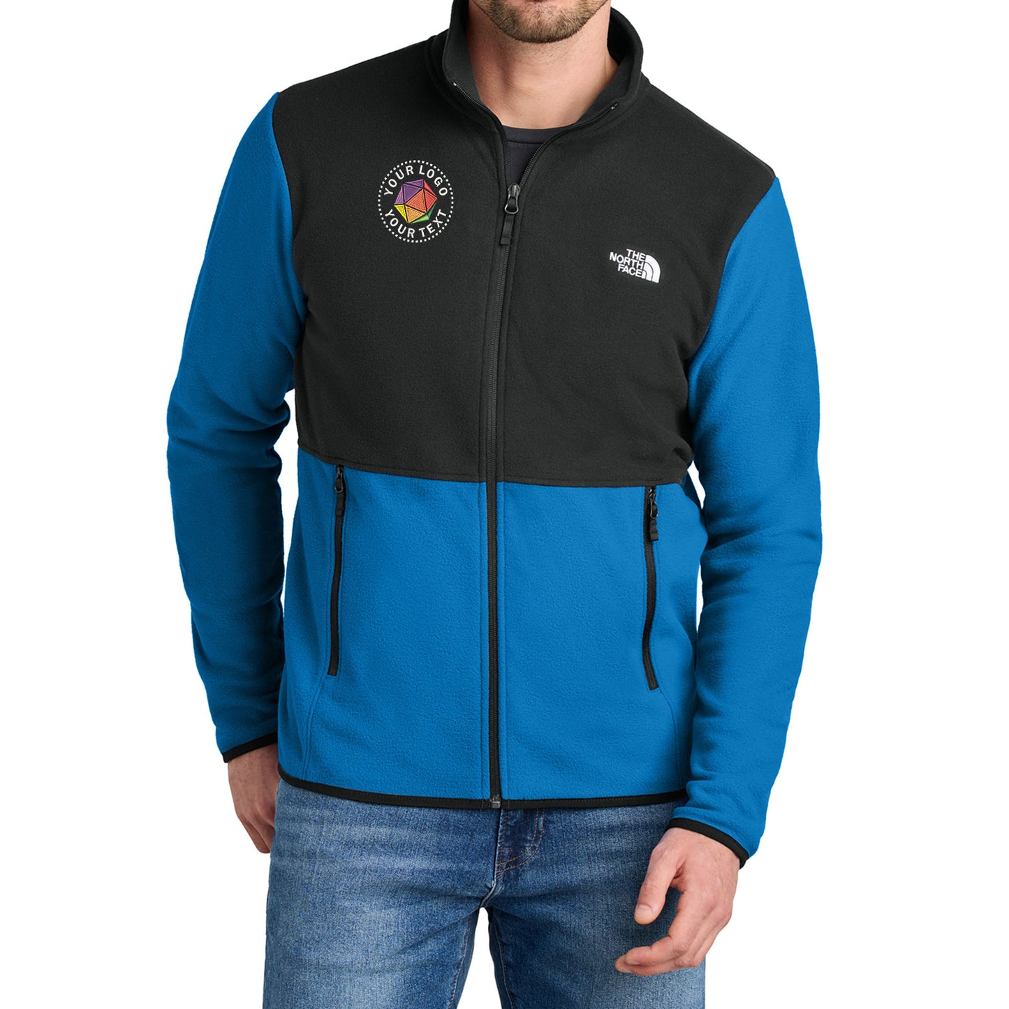 The North Face® Custom Embroidered Glacier Full-Zip Fleece Jacket - NF0A7V4J